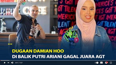 Diduga Dimanupulatif Di Balik Putri Ariani Gagal Juara Agt Damian Hoo