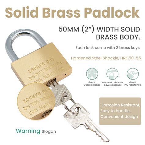 High Quality Keyed Alike Hardened Steel Solid Brass Management Padlock