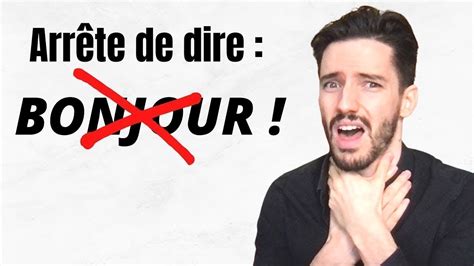 20 Meilleures façons de dire "Bonjour" et "Bonsoir" en français - YouTube