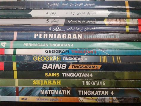 Buku Teks Kssm F4 F5 Hobbies And Toys Books And Magazines Textbooks On