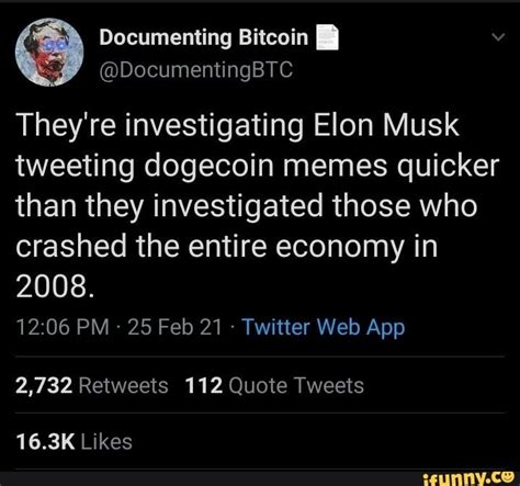 Elon Musk Dogecoin Meme Tweet - COGODI