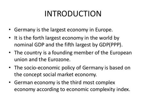 German economy