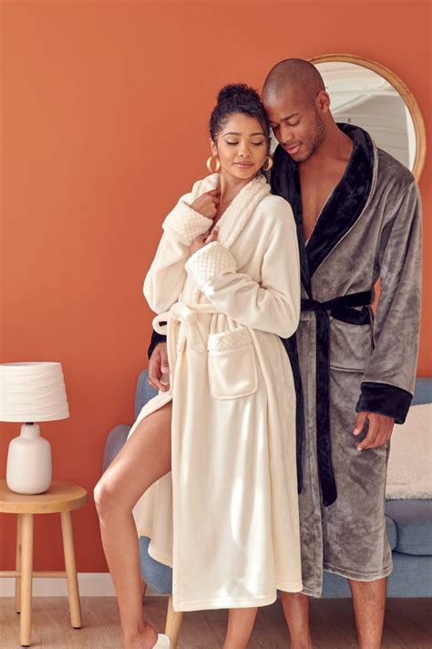 Luxury Couple Plush Robes Womens Bathrobes Bath Robes For Women