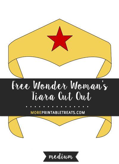 Wonder Woman Headband Printable