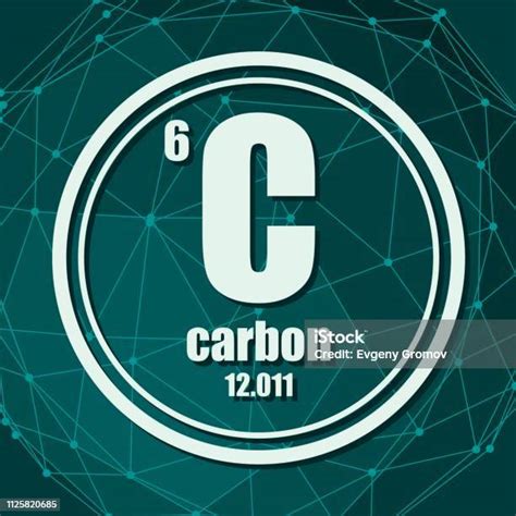 Carbon Chemical Element Stock Illustration - Download Image Now - Abstract, Atom, Chemical - iStock