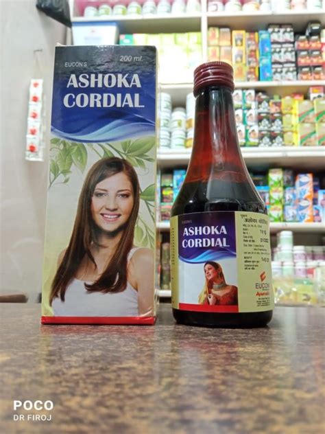 ASHOKA CORDIAL SYRUP 200ML New Herbal Zone