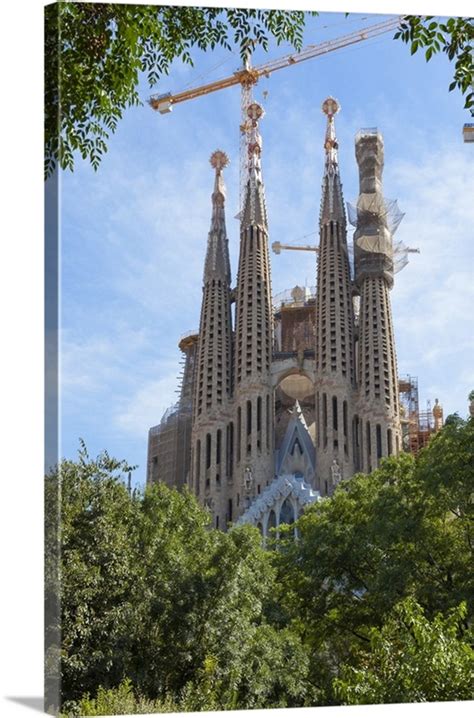 Sagrada Familia Barcelona Catalonia Spain Wall Art Canvas Prints