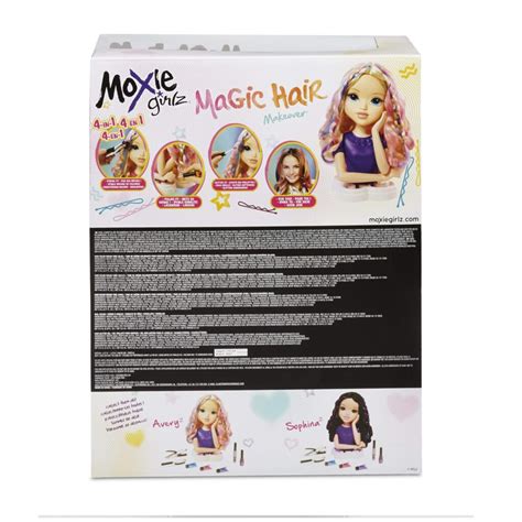 Moxie Girlz Magic Hair Makeover Torso Wave 3 Bria