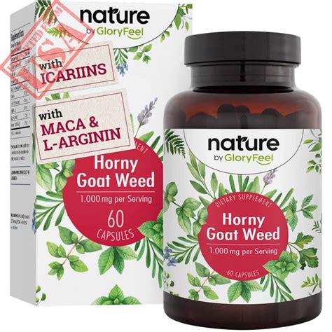 Effective Horny Goat Weed For Women Men With Maca Stamina Boost And