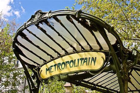 Art in Transit: Métro Stations in Paris - New York Habitat Blog