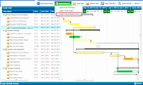 7 Excel Template Project Timeline - Excel Templates