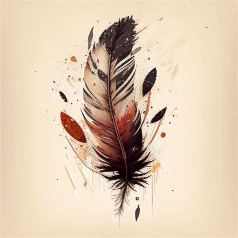 53 Eagle Feather Tattoo Ideas - TattooClue.com