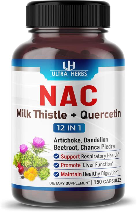 Amazon Nac Supplement N Aetyl Cysteine Mg Enriched With Milk