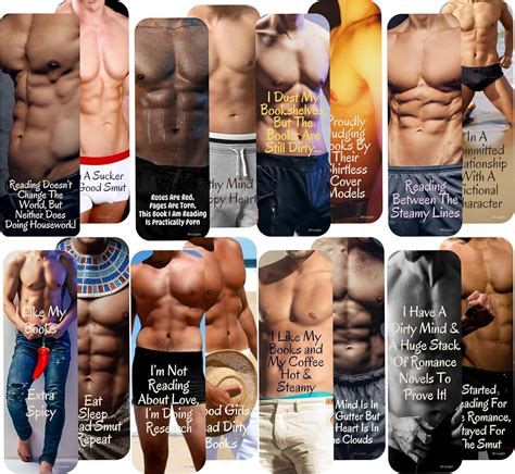 55 Laughs Naughty Bookmarks For Women With Shirtless Men