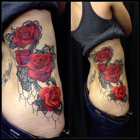 Roses And Lace Tattoo Lace Tattoo Lace Sleeve Tattoos Lace Tattoo