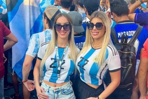 Une Supportrice Argentine Sexhibe Seins Nus Durant La Finale De La