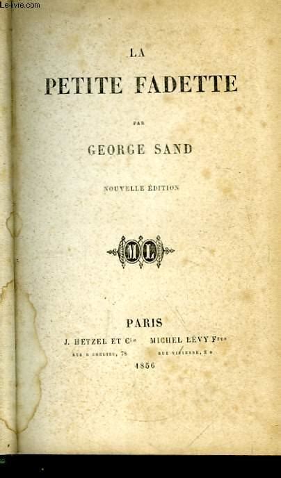 La Petite Fadette By Sand George Bon Couverture Rigide Le Livre