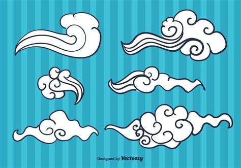 Free Chinese Cloud Vector - Download Free Vector Art, Stock Graphics & Images