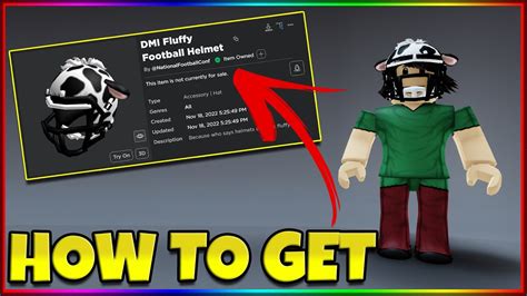 Free Get It Now Dmi Fluffy Football Helmet Youtube