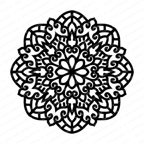 Mandala Stencil