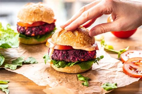 Easy Beet And Black Bean Burgers Vegan Gluten Free