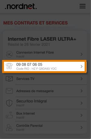 Assistance Nordnet Obtenir Le Relev D Identit Op Rateur De Votre