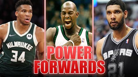 Top 10 NBA Power Forwards Of ALL TIME YouTube