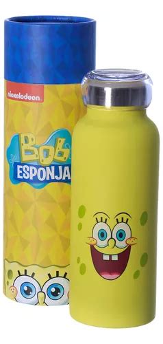 Garrafa Bob Esponja T Rmica Horas M Oficial Nickelodeon