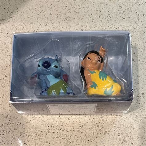 Disney Dining Enesco Disney Lilo And Stitch Salt Pepper Shakers