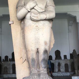 Colossal statue representing Kṛtanagara as an emanation of ...