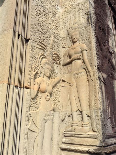 Carvings of Angkor Wat temple James Tour, Angkor Wat Temple, Ancient ...