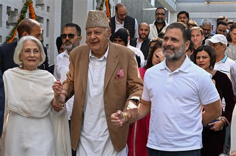 Crown Of Thorns Farooq Abdullah After Son Omar Takes Oath As CM