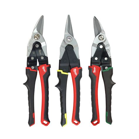 Milwaukee 3 Pc Aviation Snip Set 48224033 Milwaukee Tool Australia