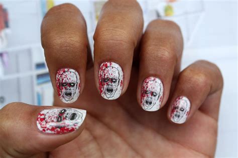 Zombie Nail Art Decals | Shelby R.'s Photo | Beautylish