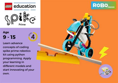 Lego® Spike™ Prime Classes With Python Level 4 Course Robo Classes