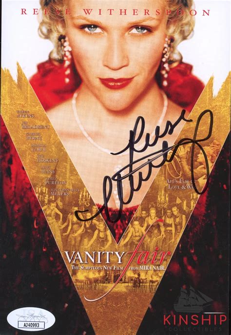 reese witherspoon signed vanity fair insert cover jsa  actress auto