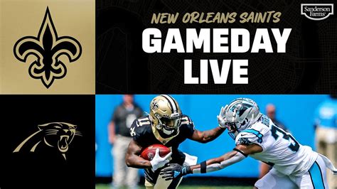 Panthers Vs Saints Gameday Live 2022 Nfl Week 3 Youtube