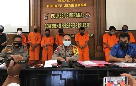 Polres Jembrana Bekuk Tujuh Pemalsu Surat Keterangan Sehat Bali Express