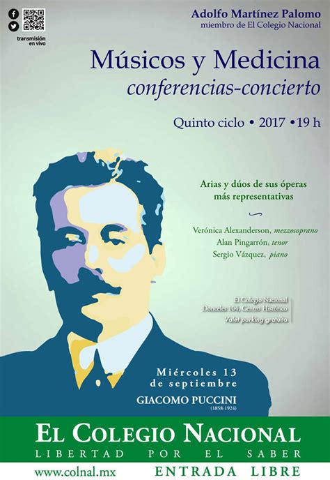 Giacomo Puccini 1858 1924 Músicos y medicina Conferencias