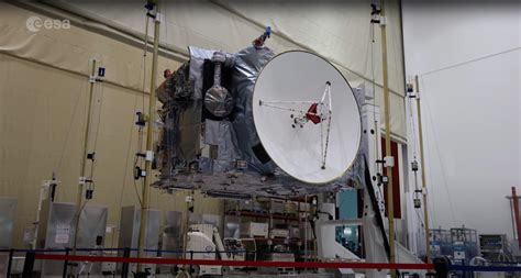 ESA Magnetic Testing Of Juice Spacecraft