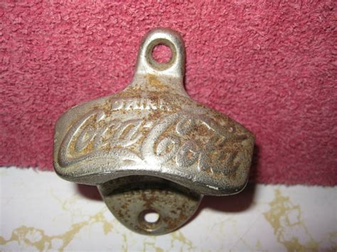 Vintage Starr Coca Cola Bottle Opener Brown Co N News Va Made In The