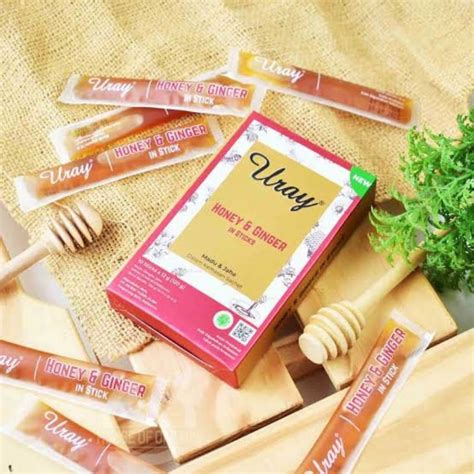 Jual Madu Uray Honey And Ginger In Sticks Shopee Indonesia