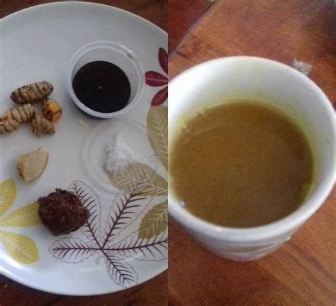 Kempiskan Perut Anda Dengan Jamu Asam Kunyit Halia SINAR