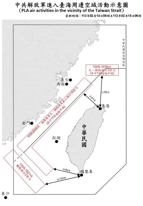 21共機6共艦「聯合戰備警巡」擾台 創春節以來新高 政治焦點 太報 Taisounds