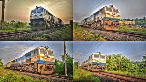 Emd Wdp4d Locos Icf Vs Lhb Konkan Railway Electrification 2021