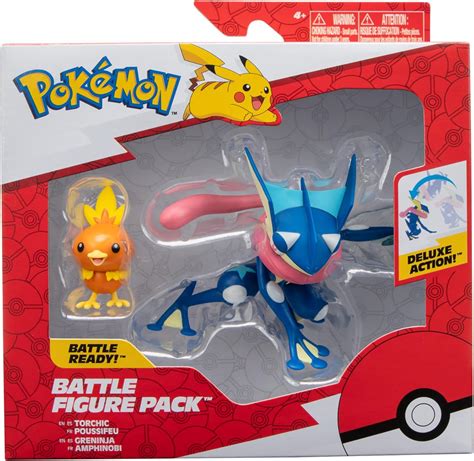 Pokemon Paquete De 2 Figuras De Batalla Cuenta Con Figuras De Batalla