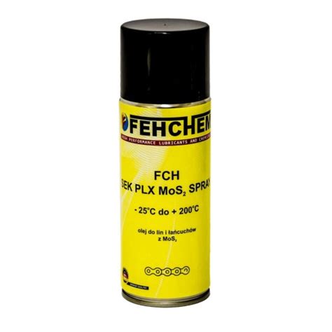 Fch Olej Do łańcuchów Z Mos2 Sek Plx Mos2 Spray 400 Ml Fehchem