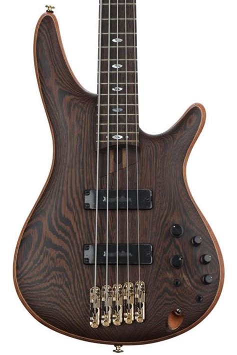 Ibanez Prestige Sr5005 5 String Bass Guitar Wenge Sweetwater