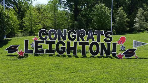 diy yard signs for graduation - Whizz-Bang Blogger Photos