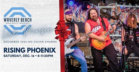 Rising Phoenix @ Waverly Beach Bar & Grille!, Waverly Beach Bar & Grille, Menasha, December 16 ...